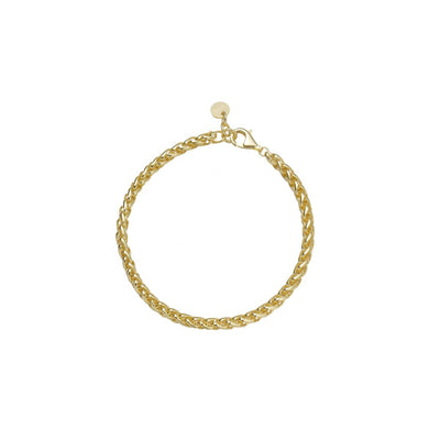  The Spinga wheat necklace has long been one of the most popular necklaces.  Our bracelets are all made of pure 925 sterling silver with a 14k or 18k gold plating.