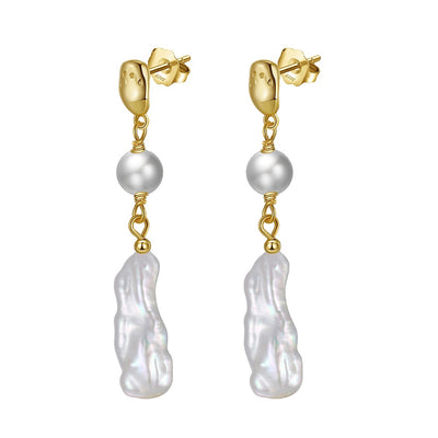 Pearl Drop Earring - Sally