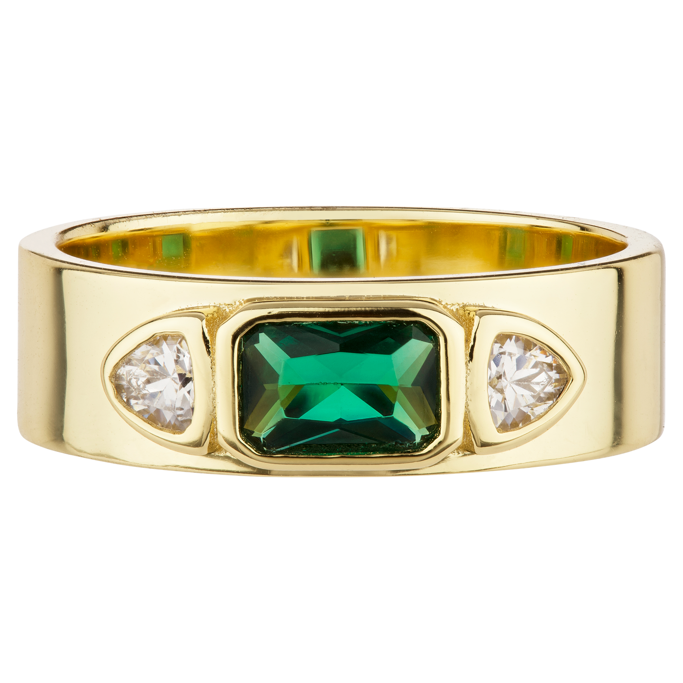 Emerald Cut Statement Ring