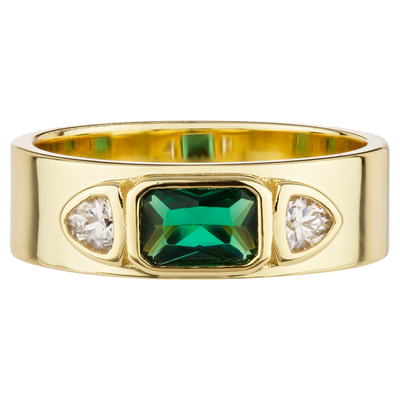 Emerald Cut Statement Ring