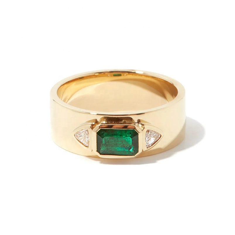 Emerald Cut Statement Ring