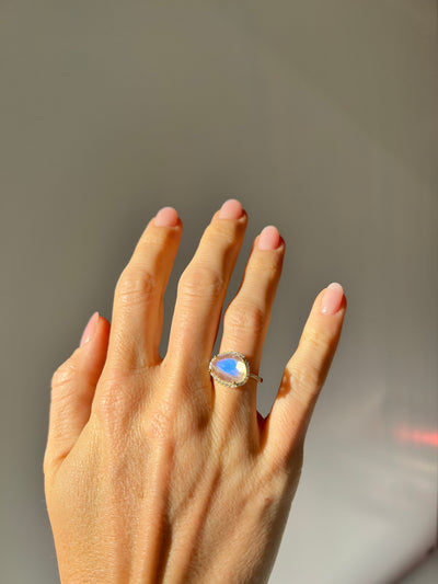 MOONSTONE RING IDA