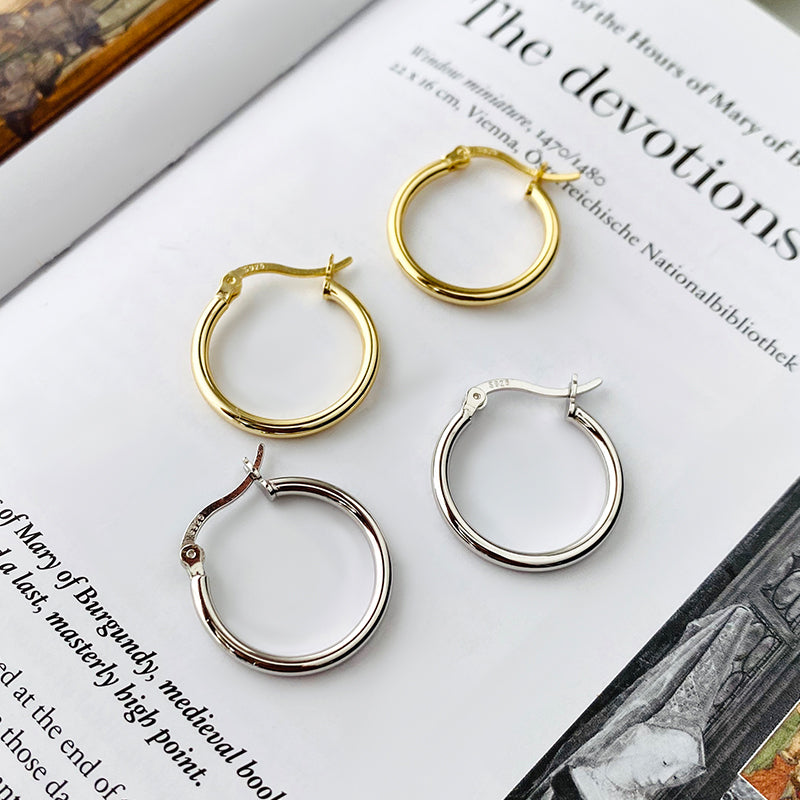 Medium Hoop Earrings