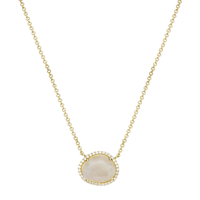 Moonstone Necklace Ida