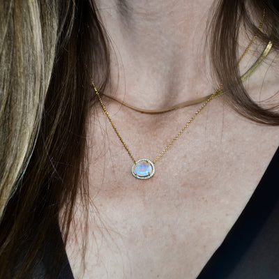 Moonstone Necklace Ida