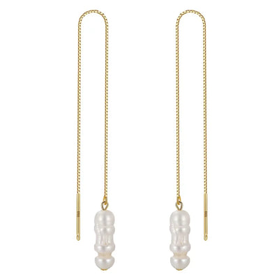 Hanging Pearl Earrings - Suvi