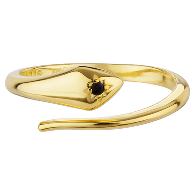 Black Eye Snake Ring - Adrik