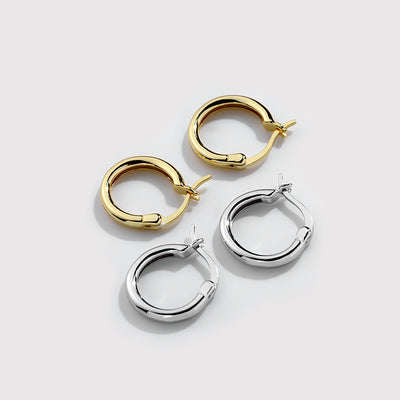 Small Chunky Hoops