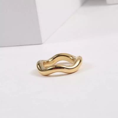 Chunky Wave Ring - Maila